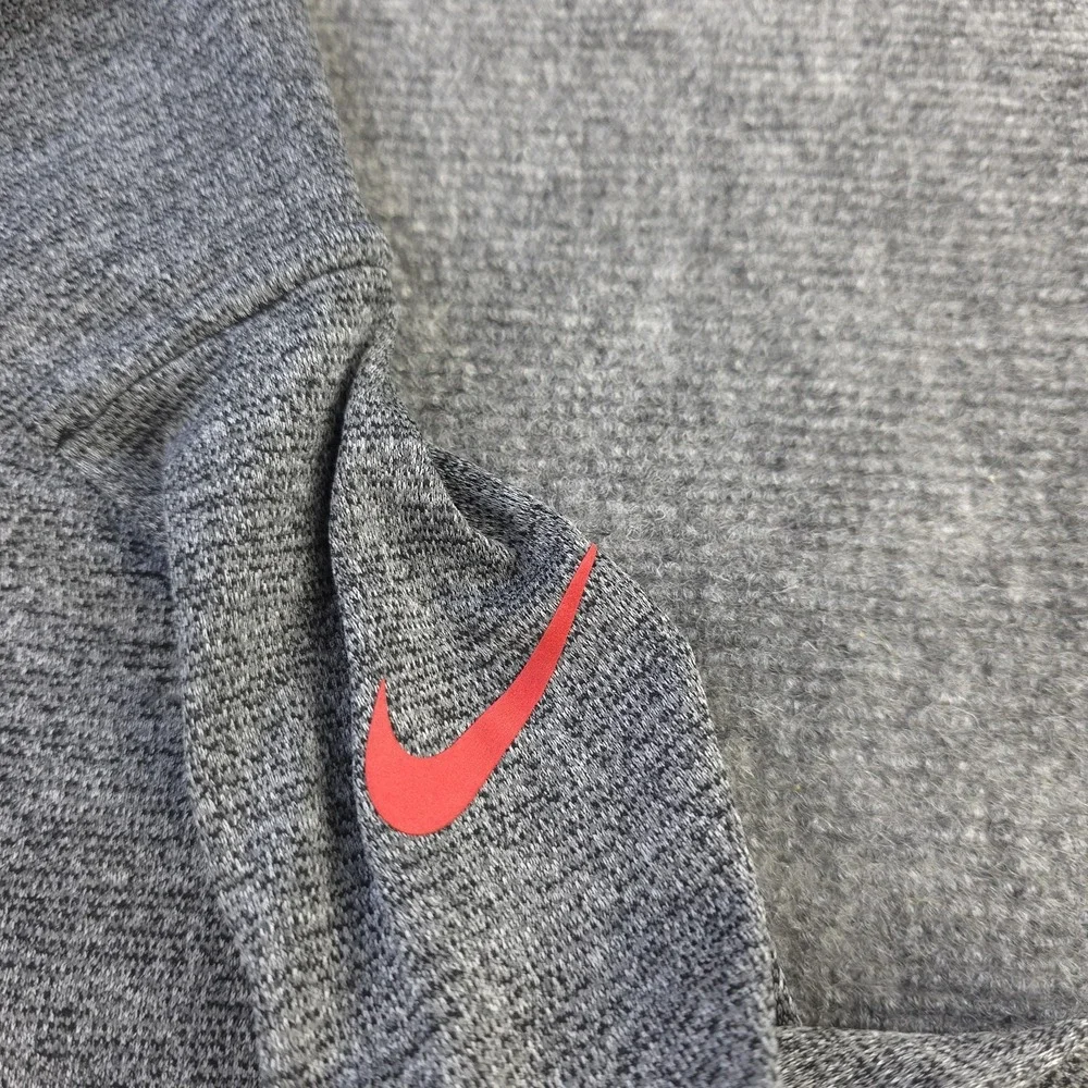 Nike Atlanta Falcons Loose Neck Shirt Adult Small Gray Solid‎ Long Sleeve